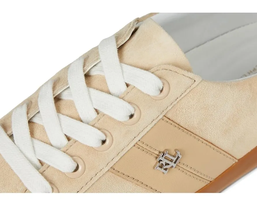 Lauren Ralph Lauren Janson II Suede & Nappa Leather Sneakers Women's