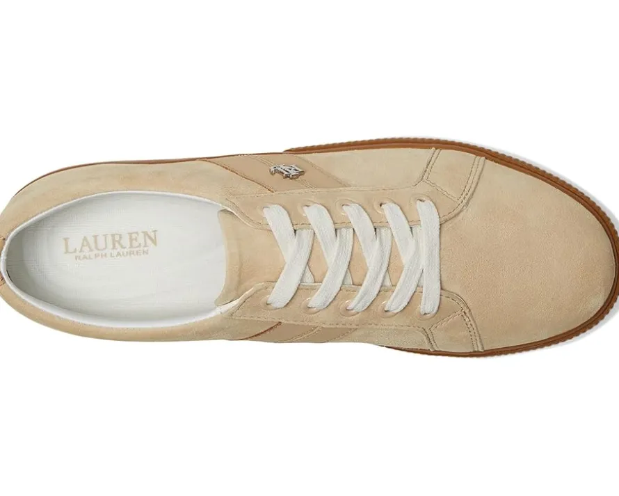 Lauren Ralph Lauren Janson II Suede & Nappa Leather Sneakers Women's