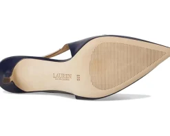 Lauren Ralph Lauren Khloe Two-Tone Slingback Loafer Pumps Women's