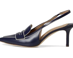 Lauren Ralph Lauren Khloe Two-Tone Slingback Loafer Pumps Women's