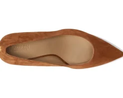 Lauren Ralph Lauren Lanette Suede Block-Heel Pumps Women's