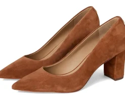 Lauren Ralph Lauren Lanette Suede Block-Heel Pumps Women's
