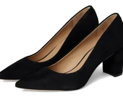 Lauren Ralph Lauren Lanette Suede Block-Heel Pumps Women's
