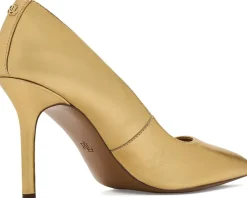 Lauren Ralph Lauren Lindella II Metallic Leather Pumps Women's