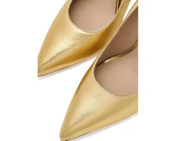 Lauren Ralph Lauren Lindella II Metallic Leather Pumps Women's