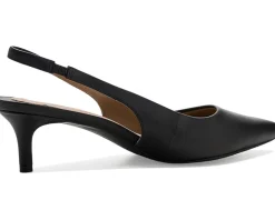 Lauren Ralph Lauren Lolah II Leather Slingback Pumps Women's