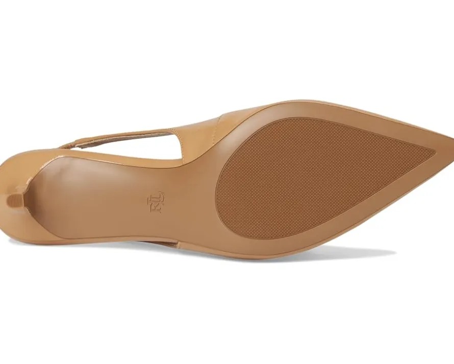 Lauren Ralph Lauren Lolah II Patent Leather Slingback Pumps Women's