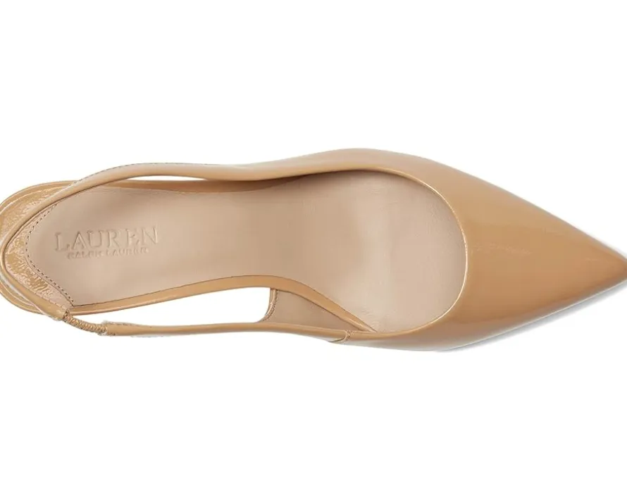 Lauren Ralph Lauren Lolah II Patent Leather Slingback Pumps Women's