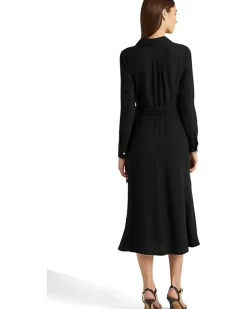Lauren Ralph Lauren Long Sleeve Day Dress Women's