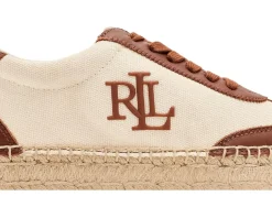 Lauren Ralph Lauren Luize Canvas & Nappa Espadrille Sneakers Women's