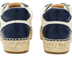 Lauren Ralph Lauren Luize Canvas & Nappa Espadrille Sneakers Women's