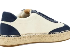 Lauren Ralph Lauren Luize Canvas & Nappa Espadrille Sneakers Women's