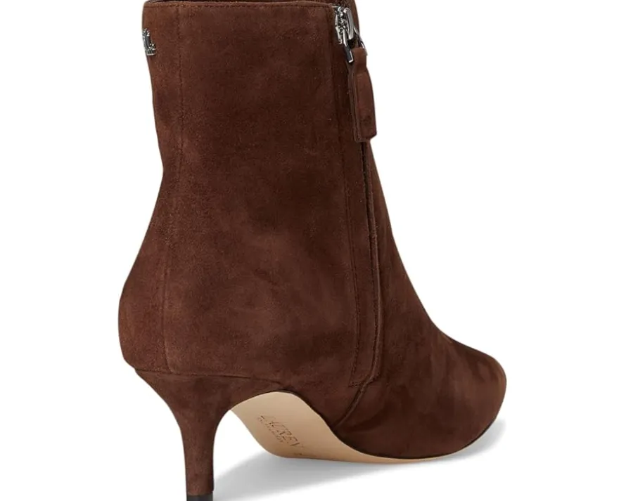 Lauren Ralph Lauren McKay Suede Bootie Heel Women's