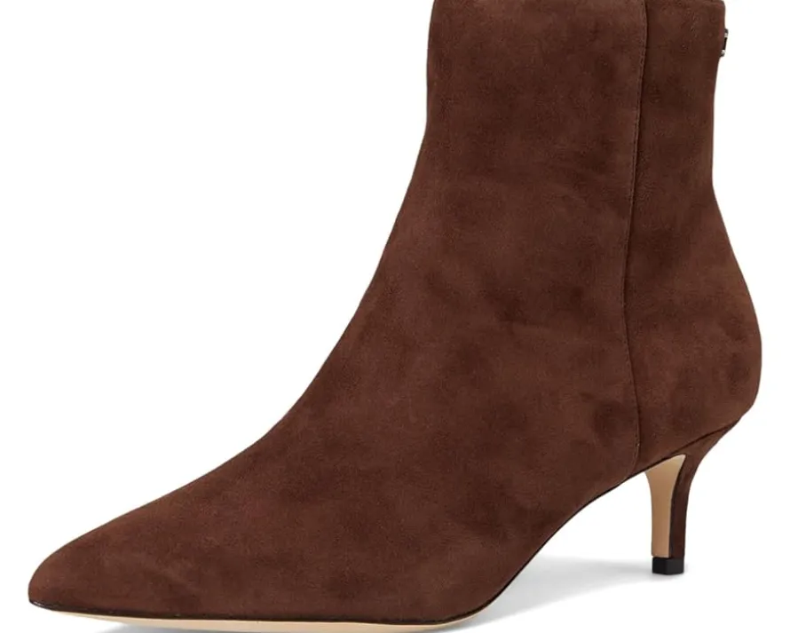 Lauren Ralph Lauren McKay Suede Bootie Heel Women's