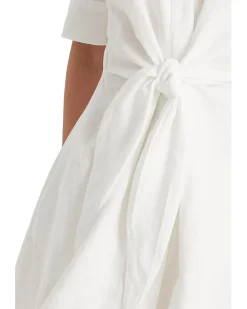 Lauren Ralph Lauren Petite Linen Shirtdress Women's