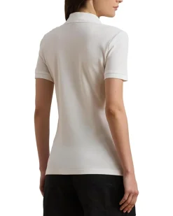 Lauren Ralph Lauren Petite Piqué Polo Shirt Women's