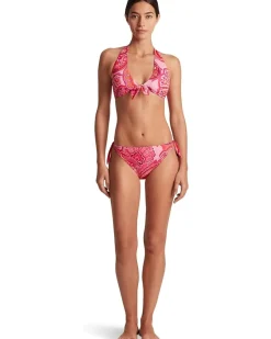 Lauren Ralph Lauren Provence Paisley Tie Front Halter Top Women's