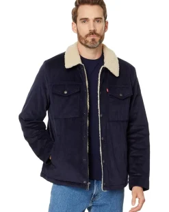 Levi's® Corduroy Trucker (Wide Wale) Men's