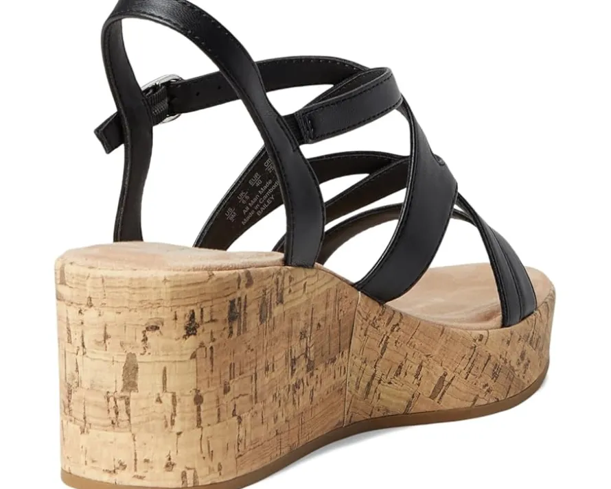 LifeStride Bailey Strappy Platform Wedge Sandals Women's