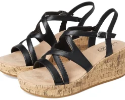 LifeStride Bailey Strappy Platform Wedge Sandals Women's