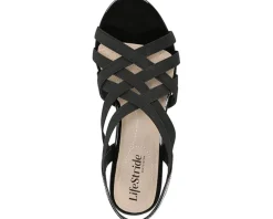 LifeStride Yung Strappy Wedge Sandals Women's