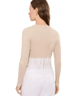 Lilla P Bamboo Dye V-Neck Cardigan Women's