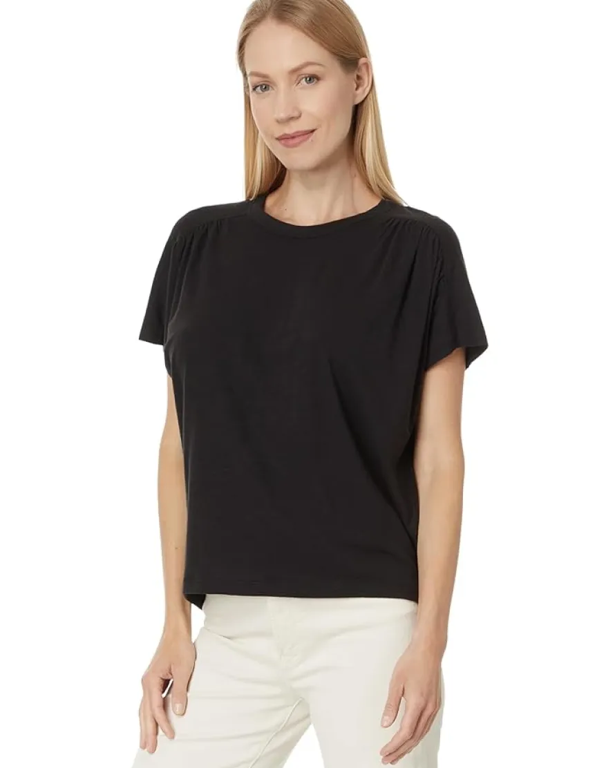 Lilla P Easy Shirred Short Sleeve Women's