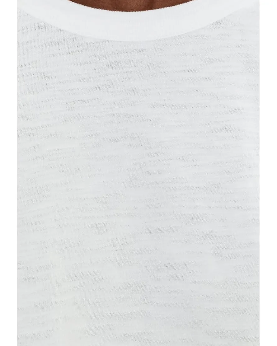 Lilla P Long Sleeve Cropped Boyfriend Women's