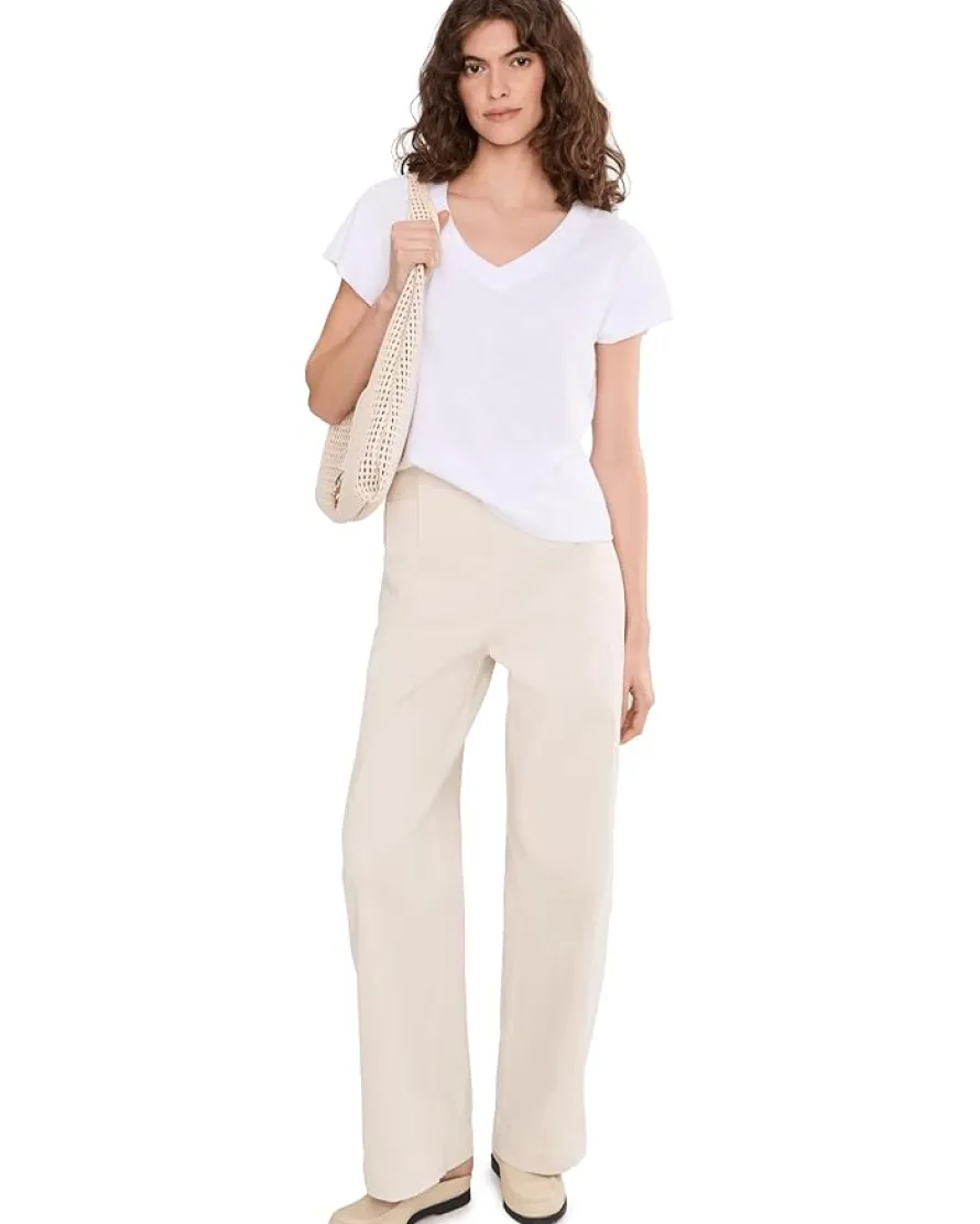 Lilla P Relaxed Short Sleeve V-Neck Tee Women's