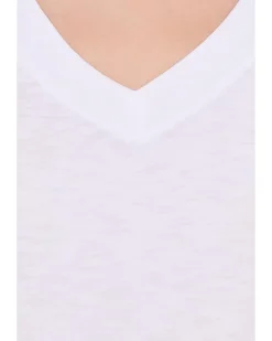 Lilla P Relaxed Short Sleeve V-Neck Tee Women's
