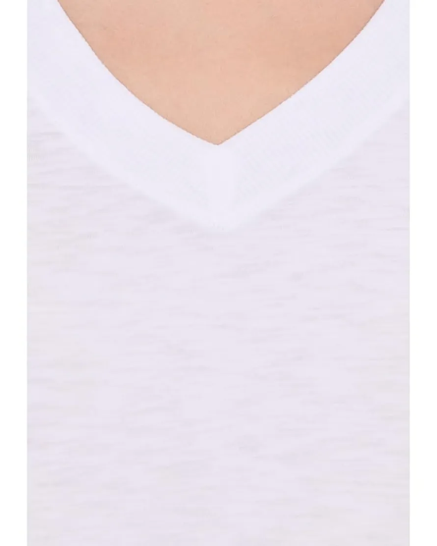 Lilla P Relaxed Short Sleeve V-Neck Tee Women's