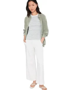 Lilla P Rib Stripe High Neck Tank Women's