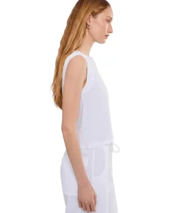 Lilla P Rolled Edge Sleeveless Boatneck Women's