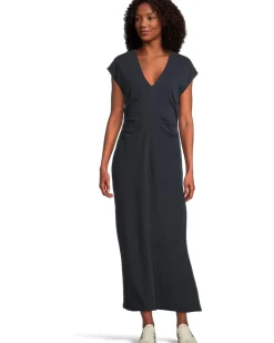 Lilla P Side Tuck Maxi Dress Women's