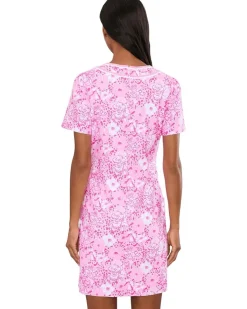 Lilly Pulitzer Adetta Short Sleeve Stretch Shift Dress Women's