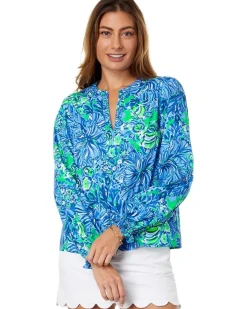 Lilly Pulitzer Coulter Long Sleeve Cotton Women's