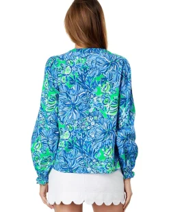 Lilly Pulitzer Coulter Long Sleeve Cotton Women's