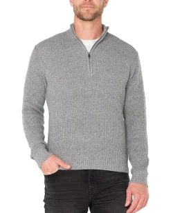 Liverpool Los Angeles Donegal Rib 1/4 Zip Sweater Men's