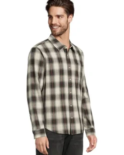 Liverpool Los Angeles Long Sleeve Plaid Button Up Shirt Men's
