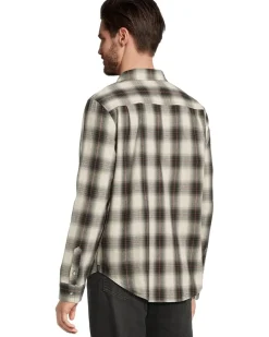 Liverpool Los Angeles Long Sleeve Plaid Button Up Shirt Men's