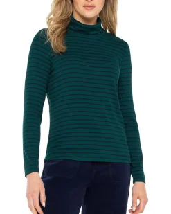Liverpool Los Angeles Long Sleeve Turtleneck Knit Top Women's