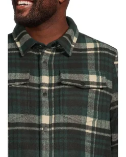 Liverpool Los Angeles Plaid Button Down Shirt Jacket Men's