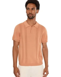 Liverpool Los Angeles Short Sleeve Sweater Knit Polo Men's