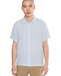 Liverpool Los Angeles Short Sleeve Button-Up Shirt Men's