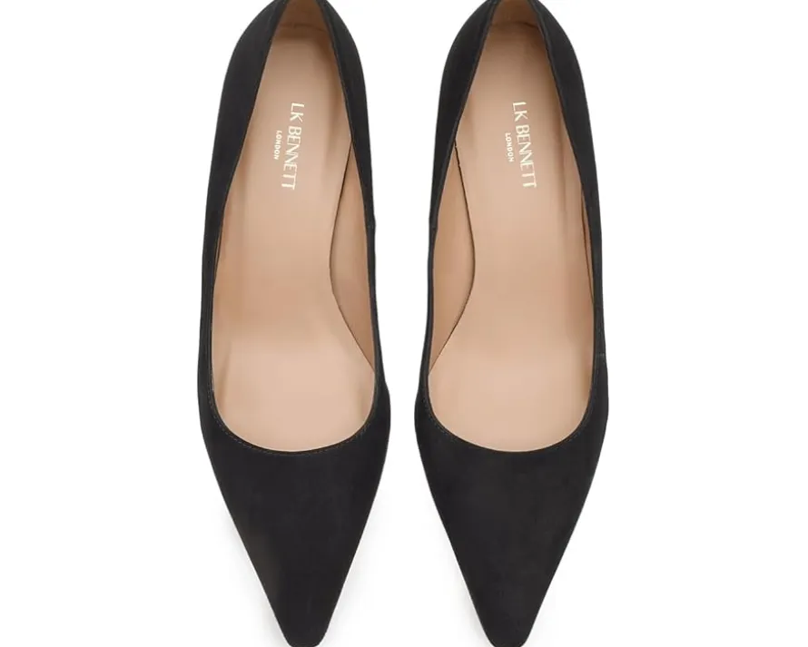 LK Bennett New Ava Pointed Kitten Heel Court Women's