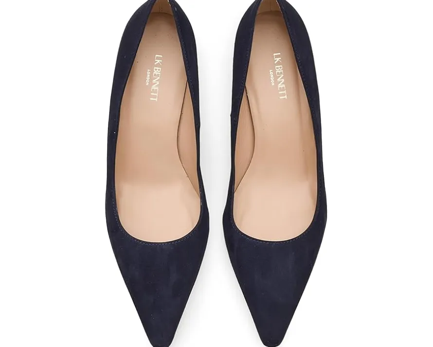 LK Bennett New Ava Pointed Kitten Heel Court Women's