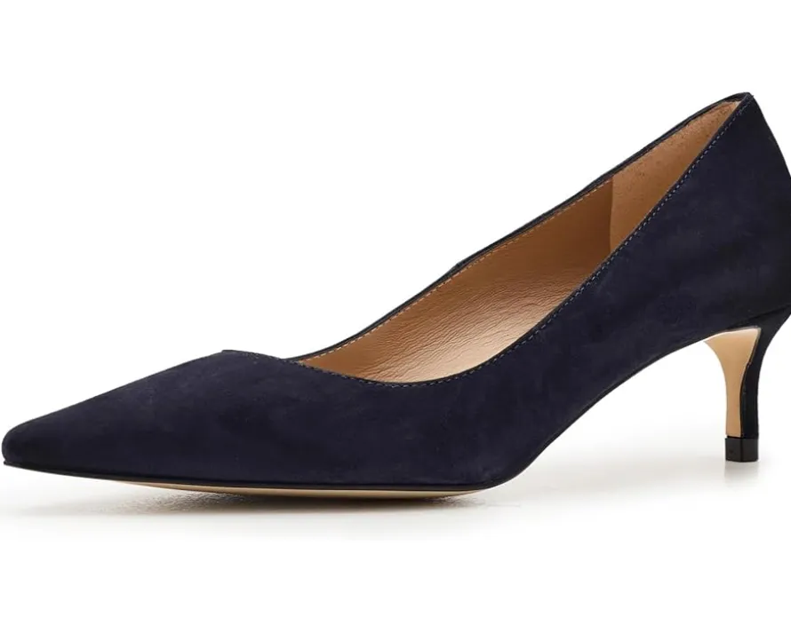LK Bennett New Ava Pointed Kitten Heel Court Women's
