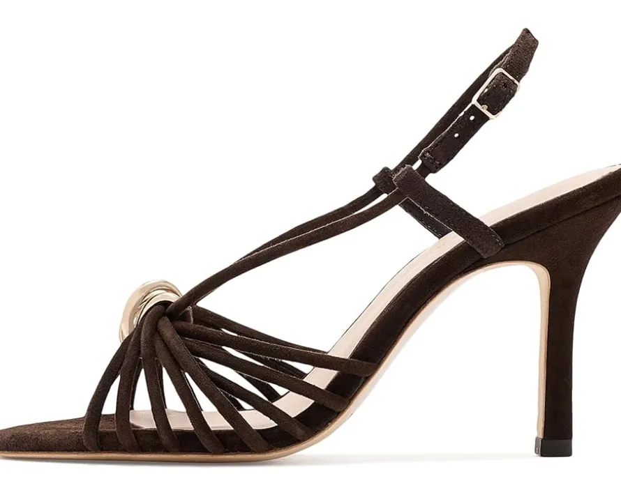Loeffler Randall Mareka Strappy Heel with Hardware Women's