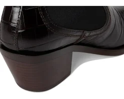 Loeffler Randall Nat Midheel Western Ankle Boot Women's