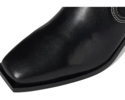 Loeffler Randall Nat Midheel Western Ankle Boot With Gore Women's